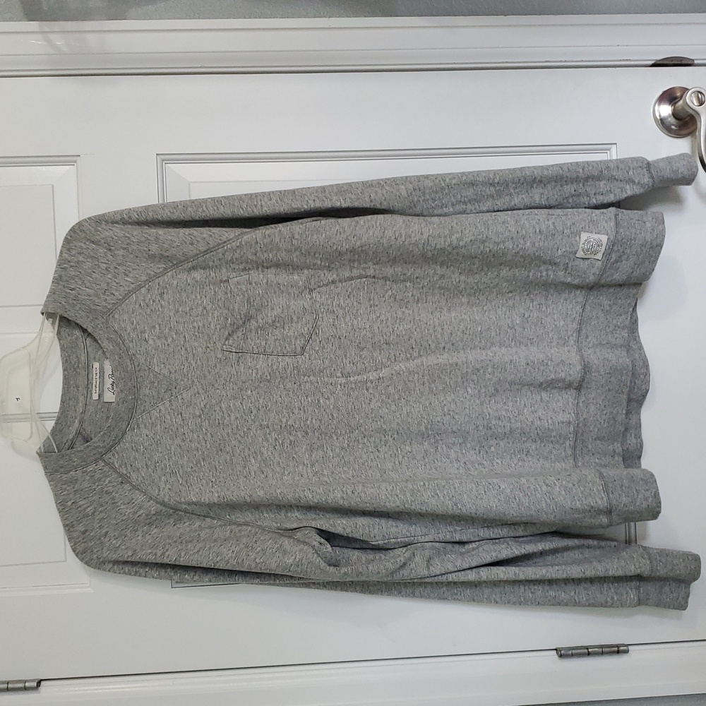 Lucky Saturday Stretch Grey Label Long Sleeve Crewneck Mens L